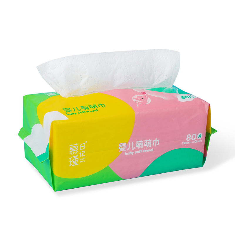 Gentle Care MPM ผ้าเช็ดทำความสะอาดแห้งนุ่มพิเศษ ผ้านุ่ม 2 ชั้นสำหรับเด็ก