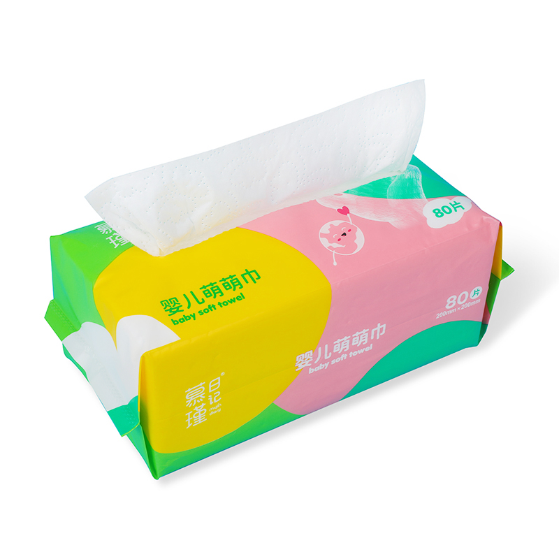 Gentle Care MPM ผ้าเช็ดทำความสะอาดแห้งนุ่มพิเศษ ผ้านุ่ม 2 ชั้นสำหรับเด็ก