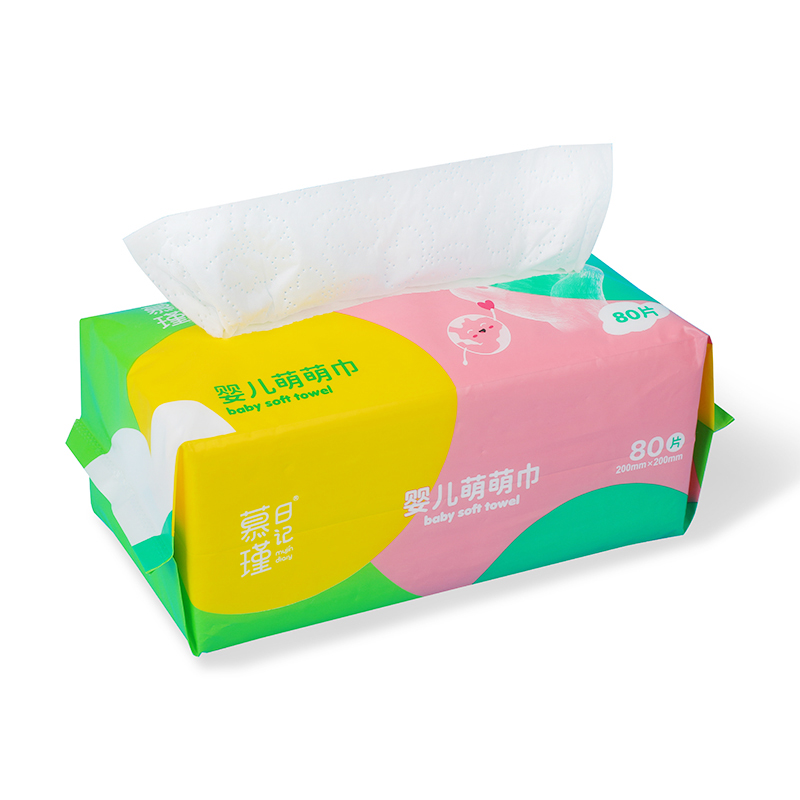 ผ้าเช็ดทำความสะอาดทารกที่เป็นมิตรกับสิ่งแวดล้อม Natural Gentle MPM สำหรับผลิตภัณฑ์ดูแลผิวที่ละเอียดอ่อน