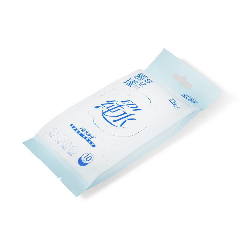 ผ้าเช็ดทำความสะอาดเด็ก Aqua Pure Sensitive ที่ไม่ก่อให้เกิดภูมิแพ้ในน้ำ 99% ผ้าเช็ดทำความสะอาดแบบเดี่ยว