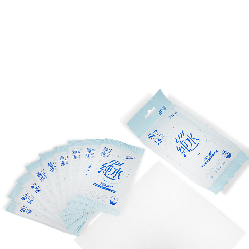 ผ้าเช็ดทำความสะอาดเด็ก Aqua Pure Sensitive ที่ไม่ก่อให้เกิดภูมิแพ้ในน้ำ 99% ผ้าเช็ดทำความสะอาดแบบเดี่ยว