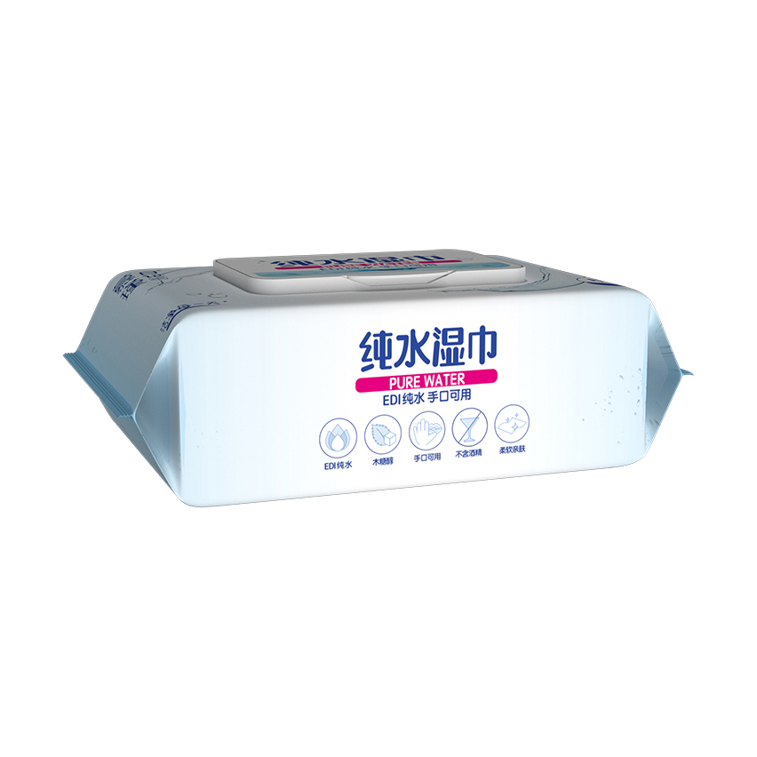 ผ้าเช็ดทำความสะอาดสำหรับเด็ก Aqua Pure Sensitive จำนวน 80 ชิ้น