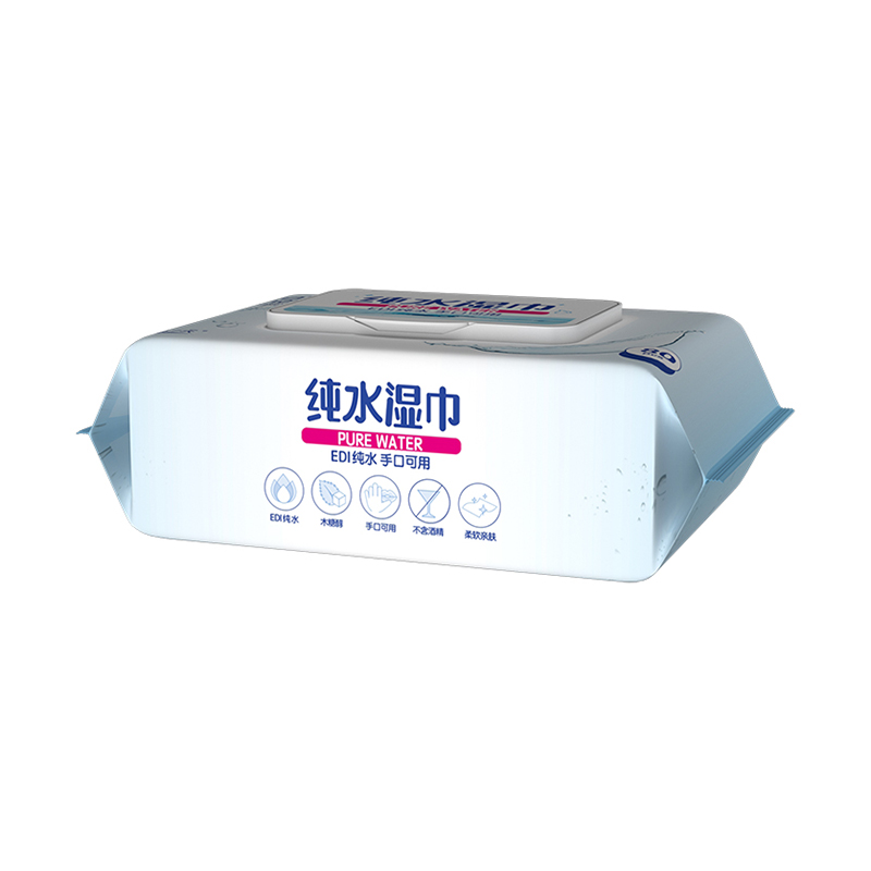 ผ้าเช็ดทำความสะอาดสำหรับเด็ก Aqua Pure Sensitive จำนวน 80 ชิ้น