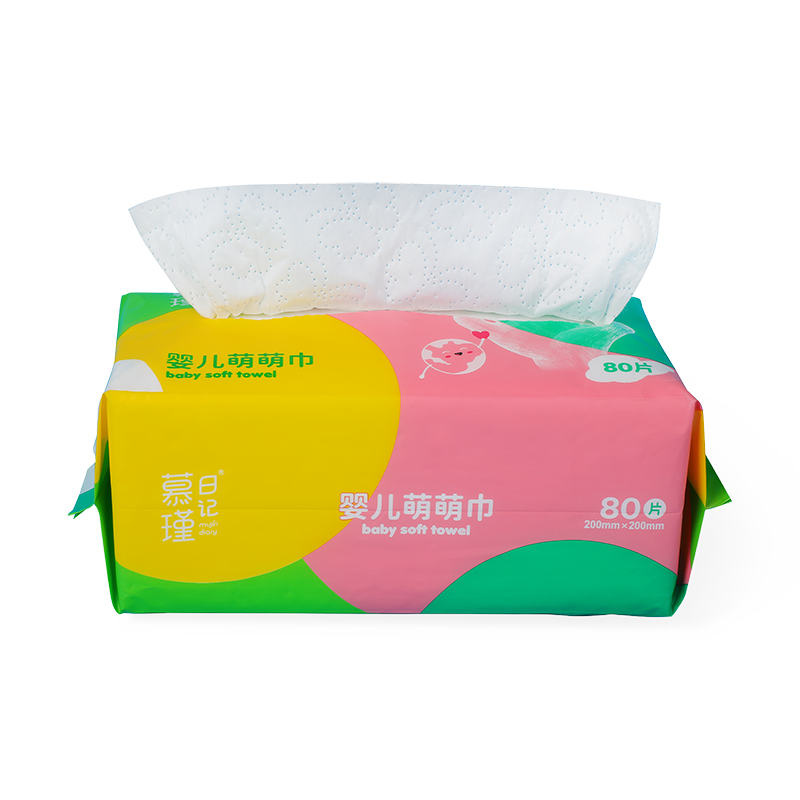 Gentle Care MPM ผ้าเช็ดทำความสะอาดแห้งนุ่มพิเศษ ผ้านุ่ม 2 ชั้นสำหรับเด็ก